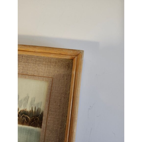 Diorama Crane Birds 1960s Chinese Wall Art 3D Showcase - Picture 6 of 10